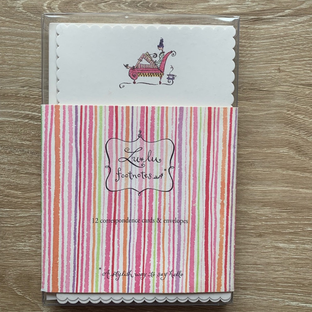 LULU Guinness Note Cards